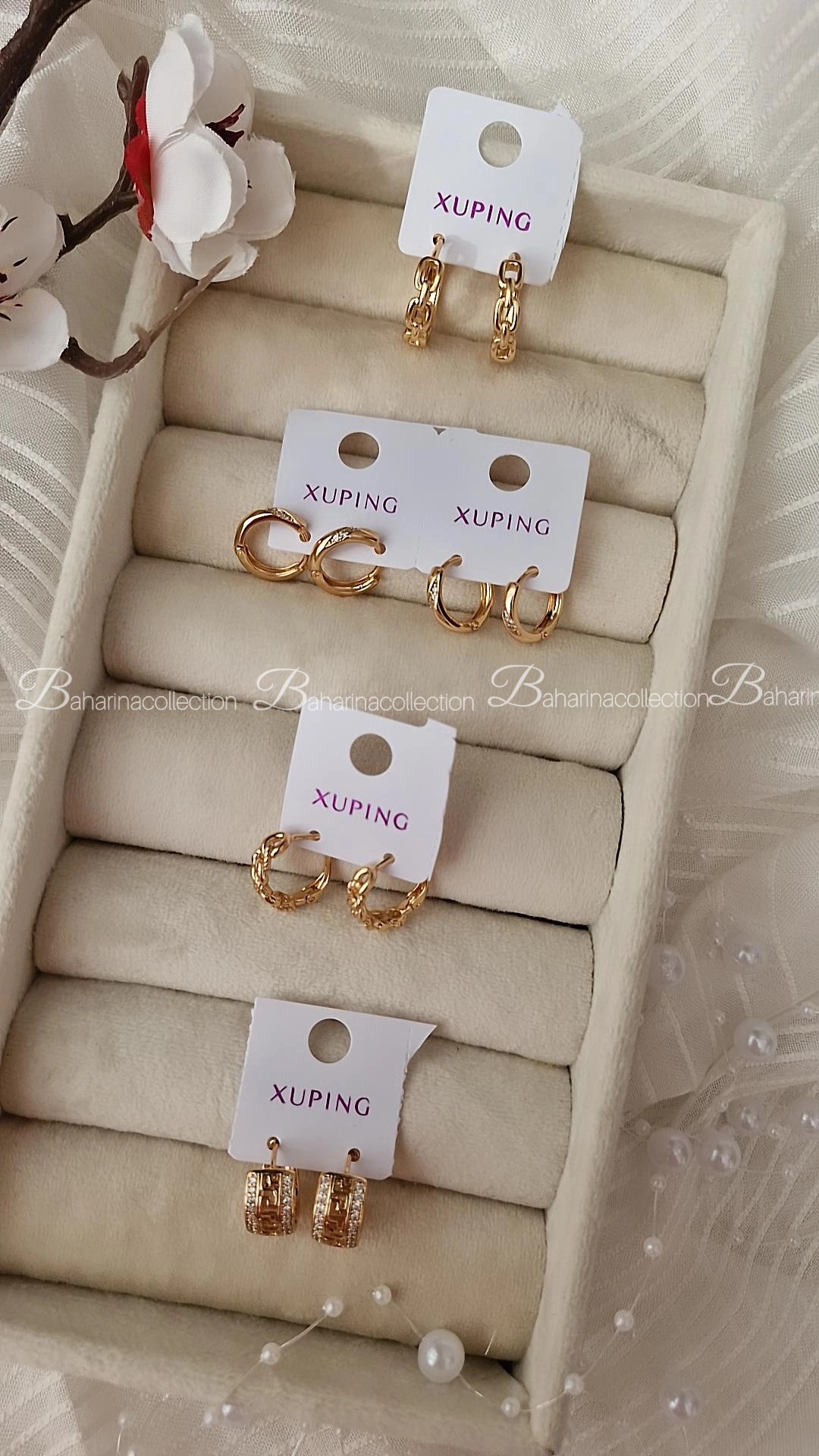 گوشواره حلقه ای ژوپینگ